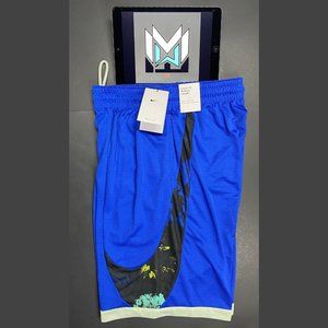 Nike Dri-Fit HBR Printed Shorts Men's Sizes Blue Black DH7375-480